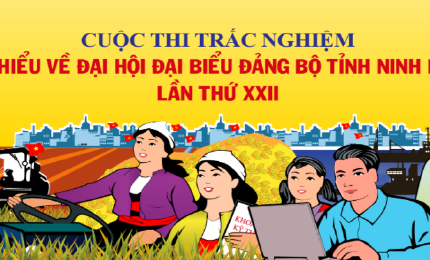 Ninh Bình phát động Cuộc thi tìm hiểu về Đại hội đại biểu Đảng bộ tỉnh